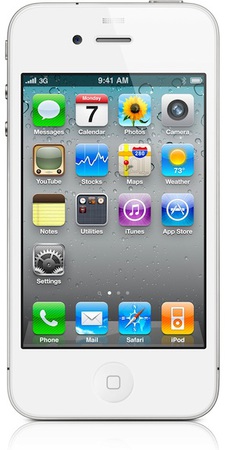 Смартфон APPLE iPhone 4 8GB White - Белогорск