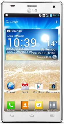 Смартфон LG Optimus 4X HD P880 White - Белогорск