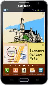 Смартфон Samsung Galaxy Note GT-N7000 Blue - Белогорск